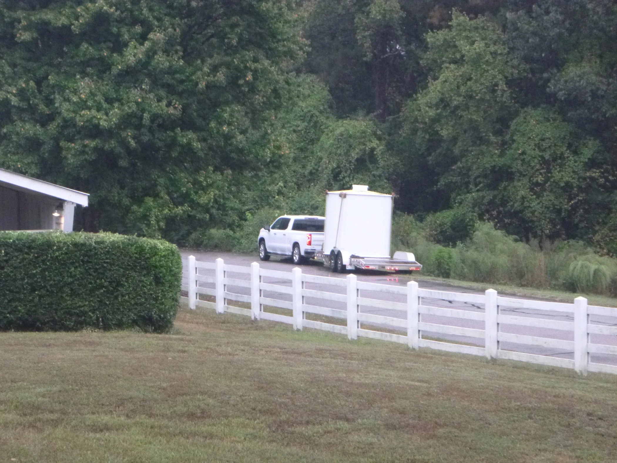  The tower being repainted 