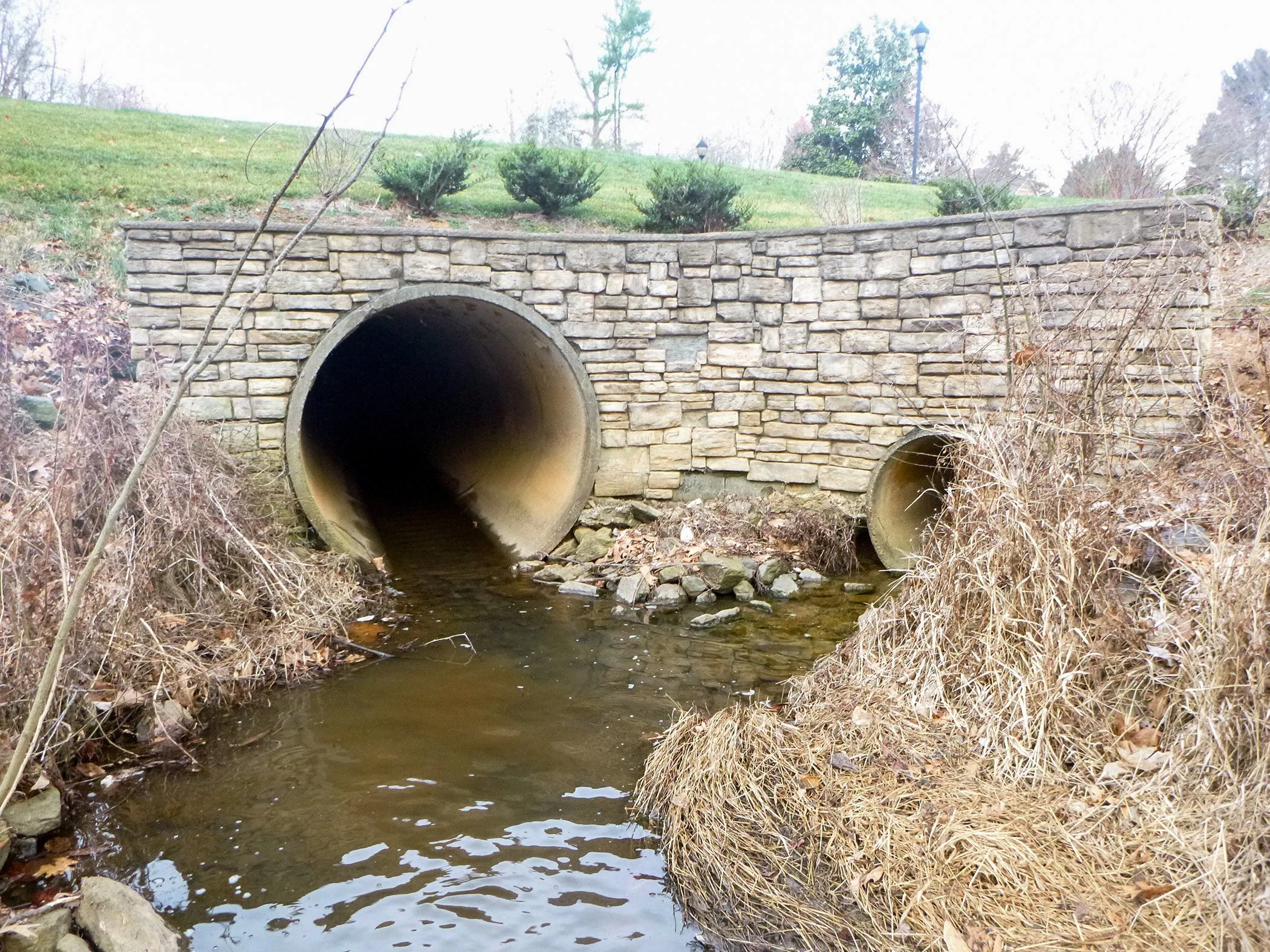  Two pipe culverts in Winston-Salem 