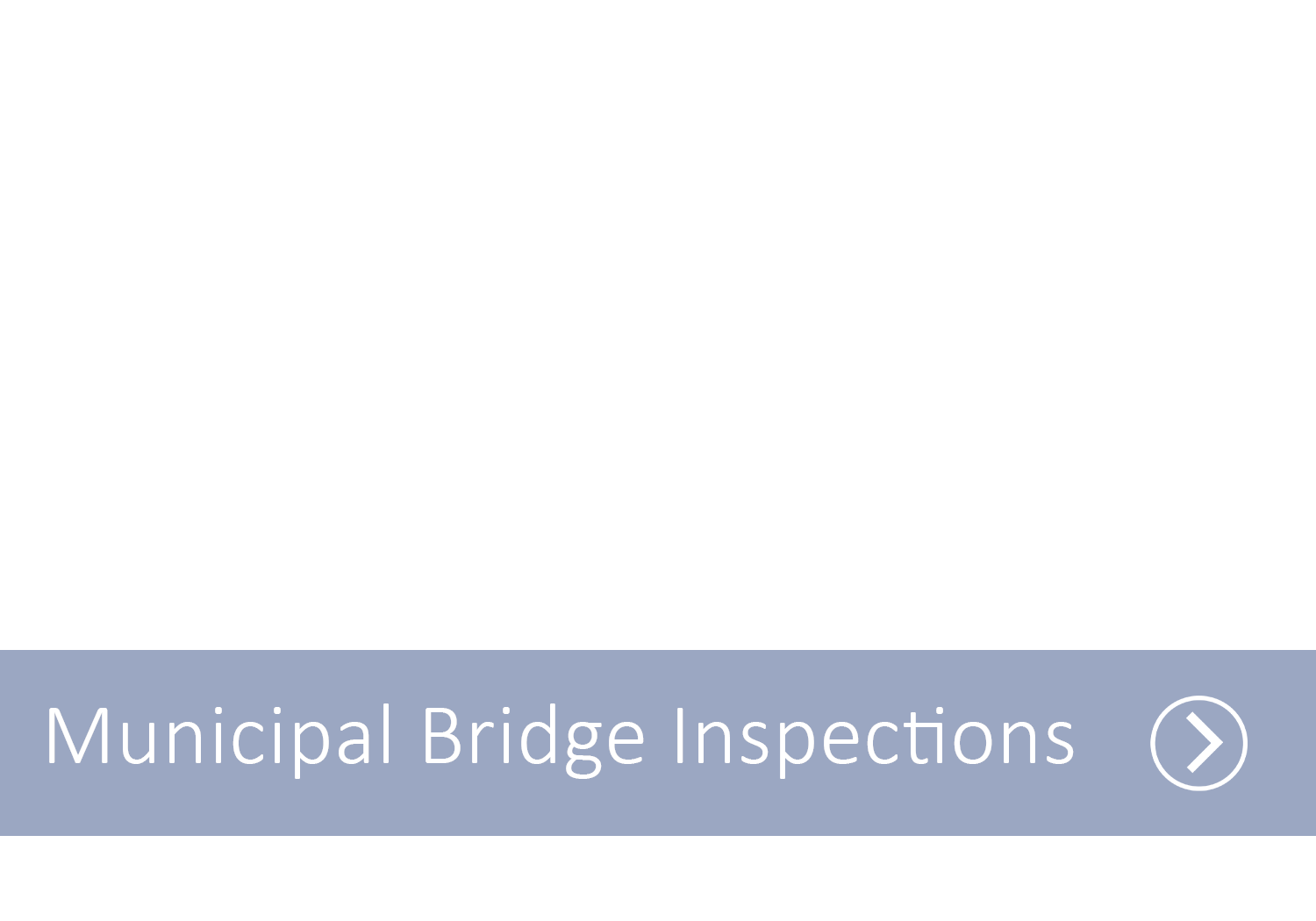 A blue line with the text Muncipal Bridge Inspections with an arrow indicating it as a link