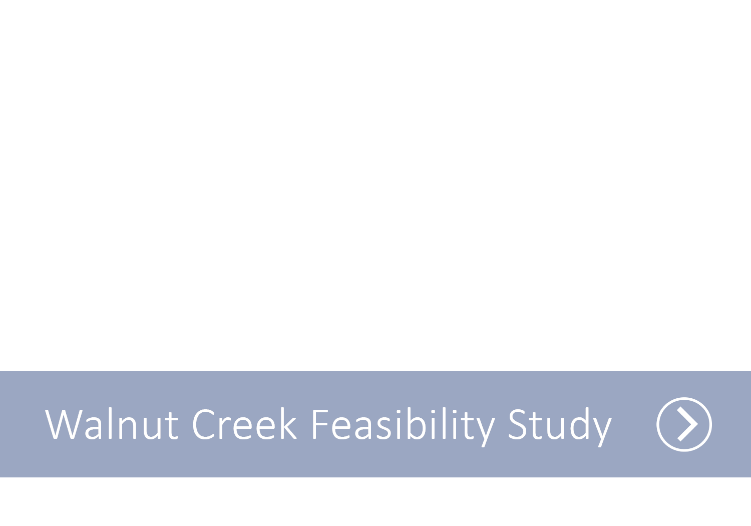 A blue line with the text Walnut Creek Feasibility Study with an arrow indicating it as a link
