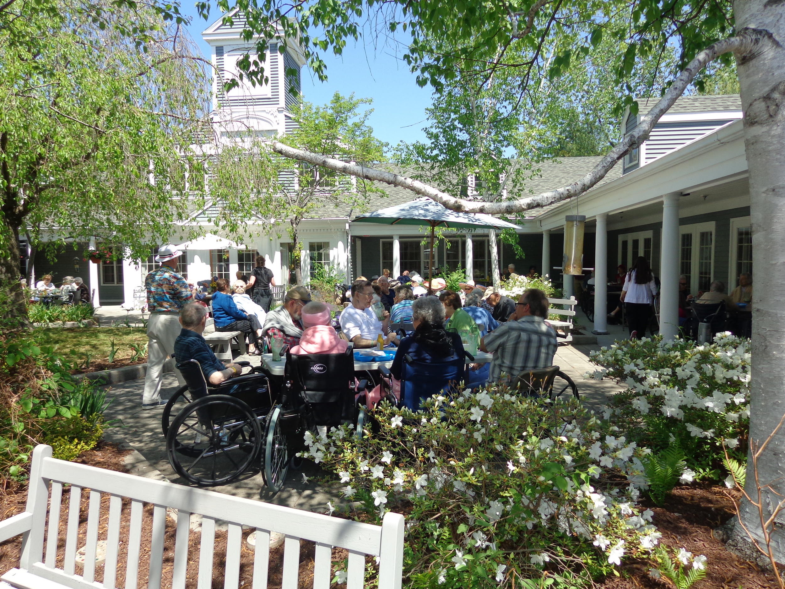 Summer BBQ's in the Courtyard