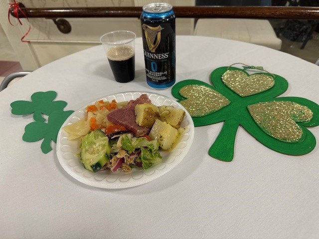 Irish luncheon at The Suffield House