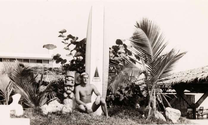 Legendary surf explorer Peter Troy 