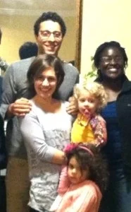 Ashley Mejias and family
