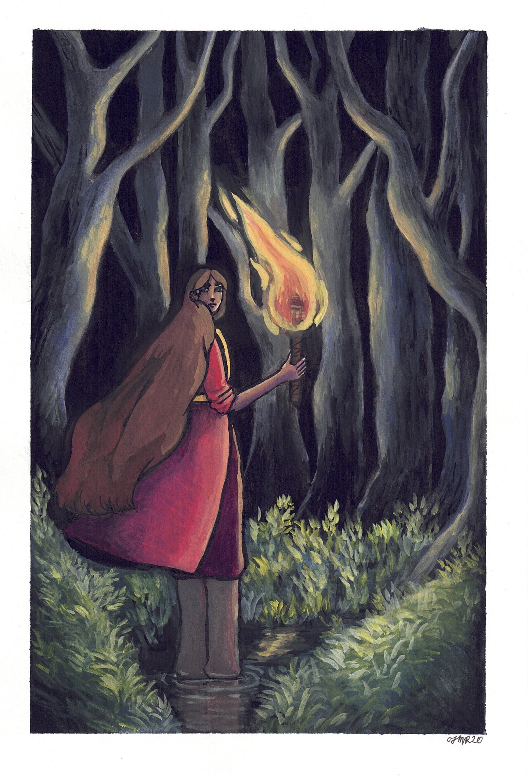 torch in a forest.jpg