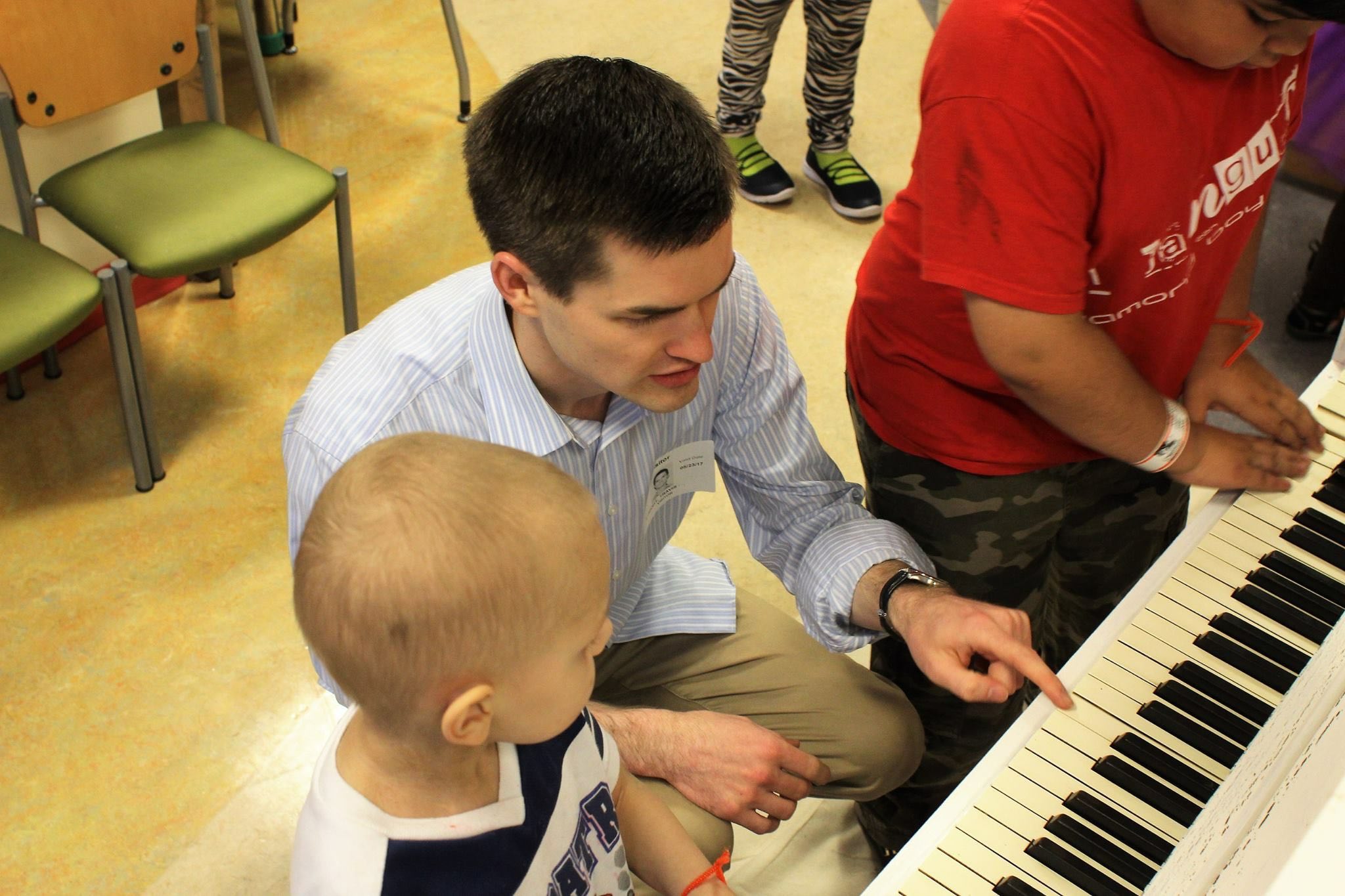 Piano donation to Children's National Medical Center