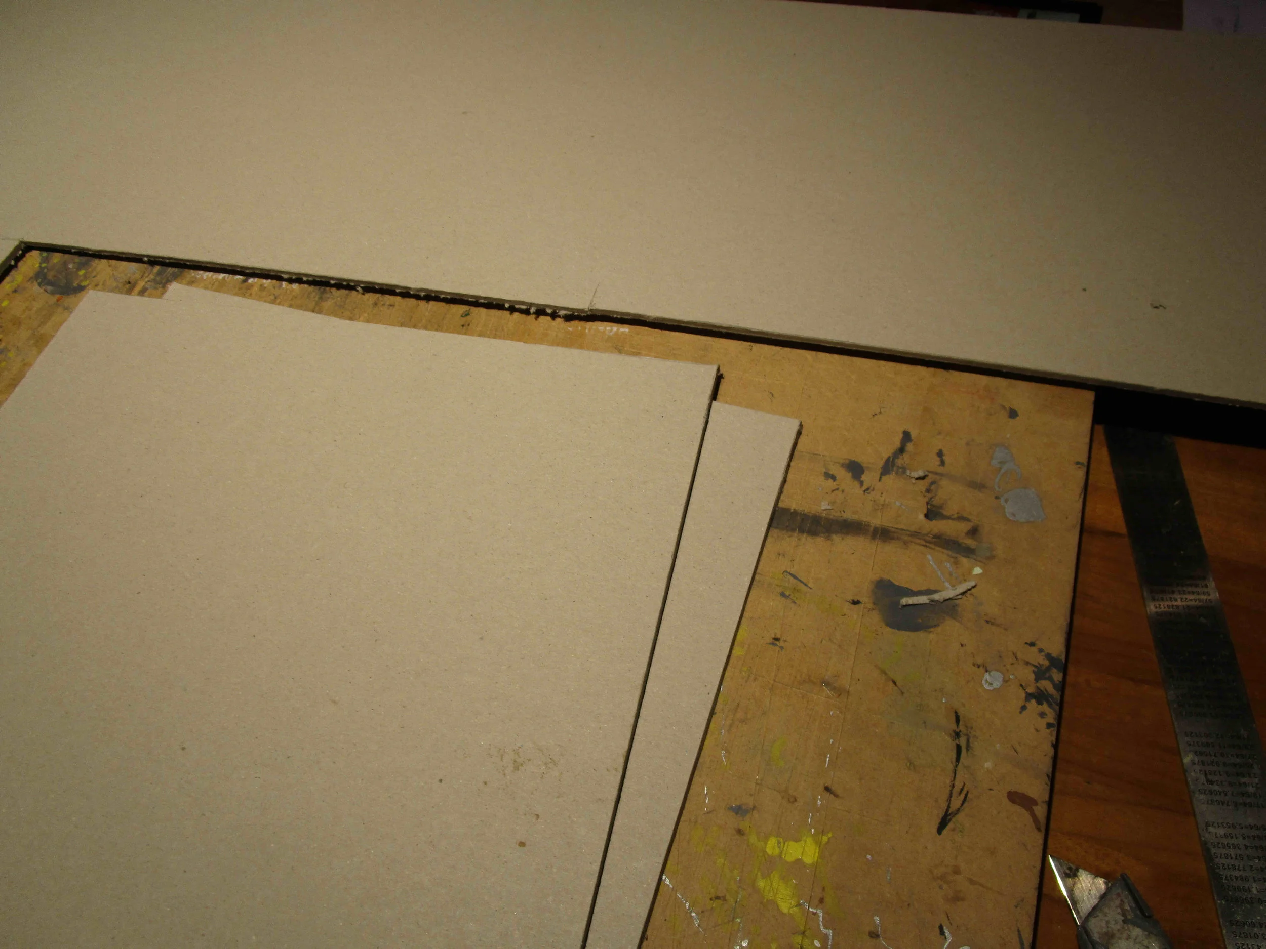 Check and trim bases to within 0.5mm same, and mark left and right sides