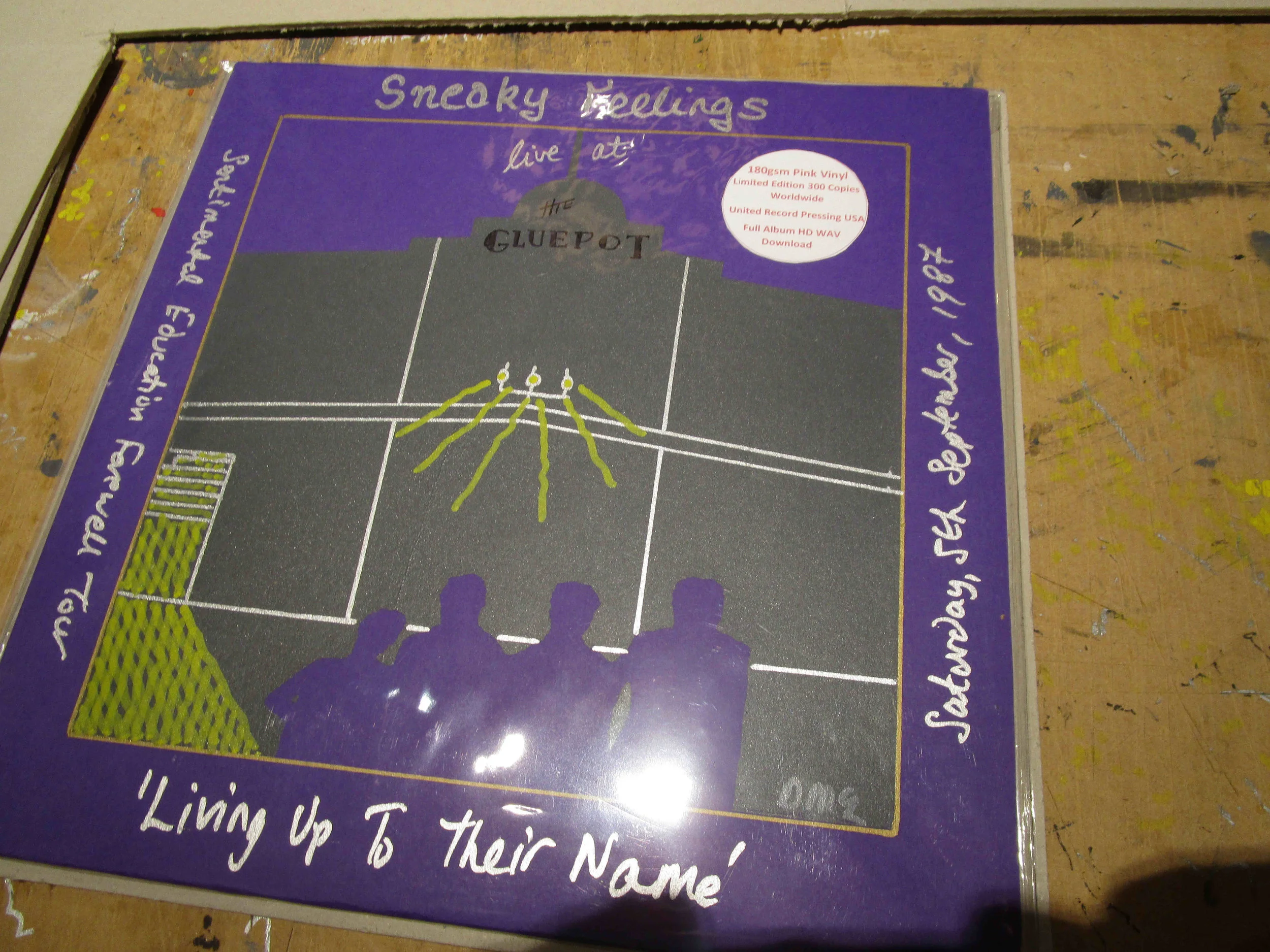 Test fit LP of desired size on the cut and trimmed bases    