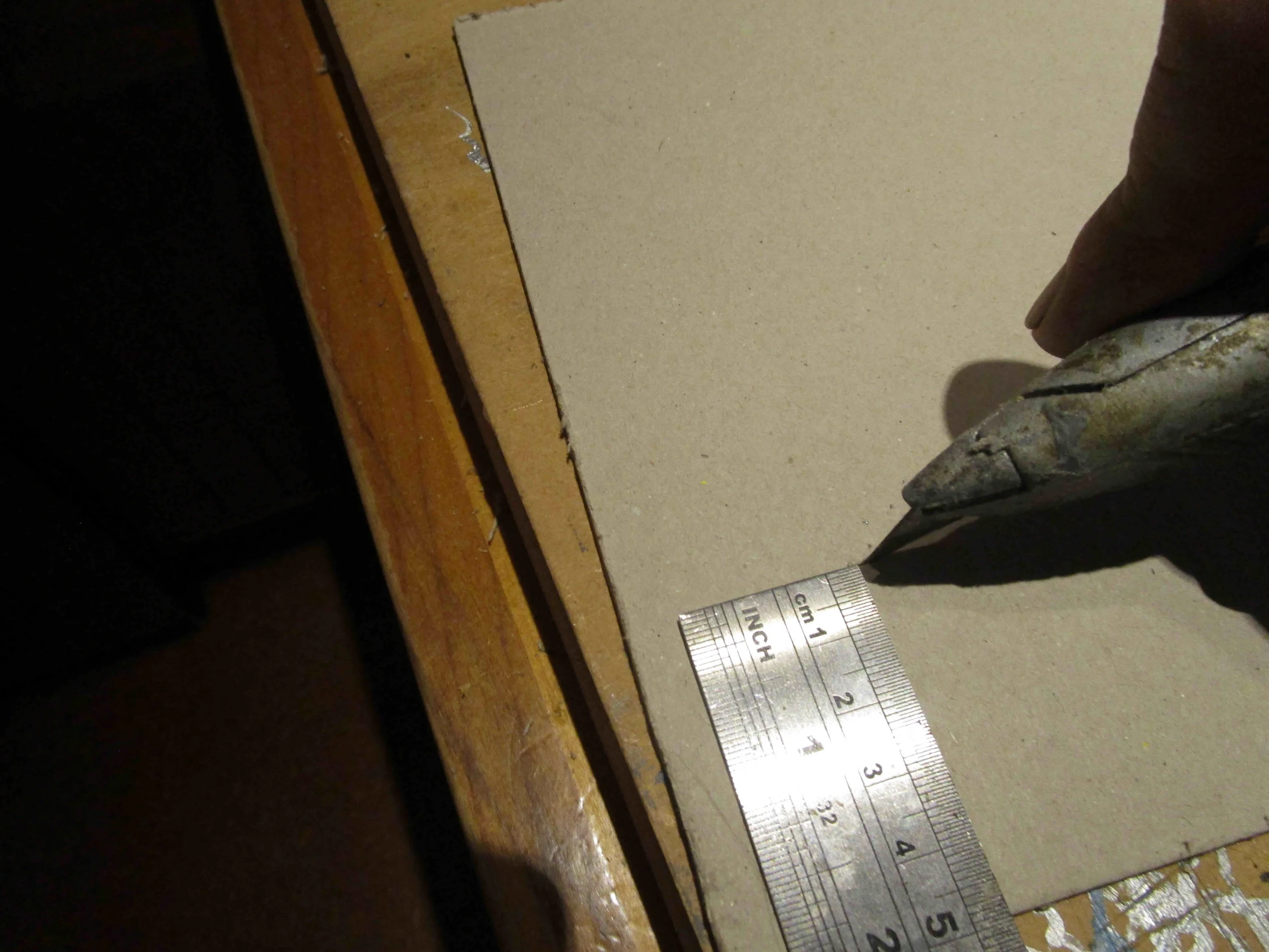 Marking out the sides