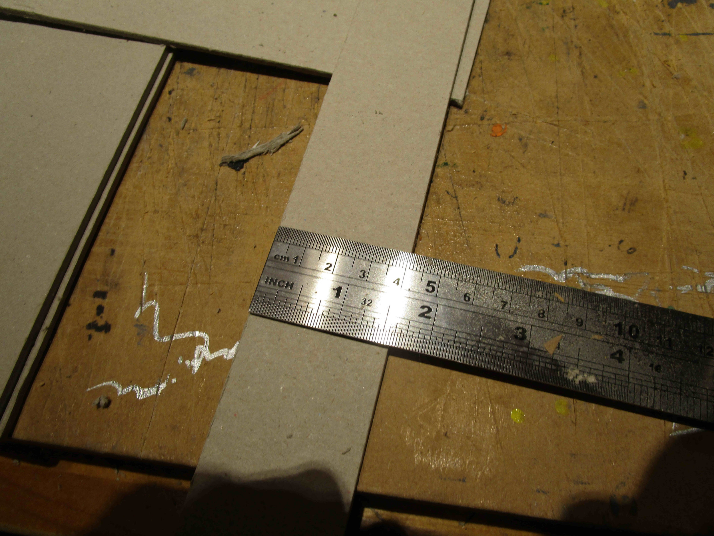 Cut and check for desired dimensions sides