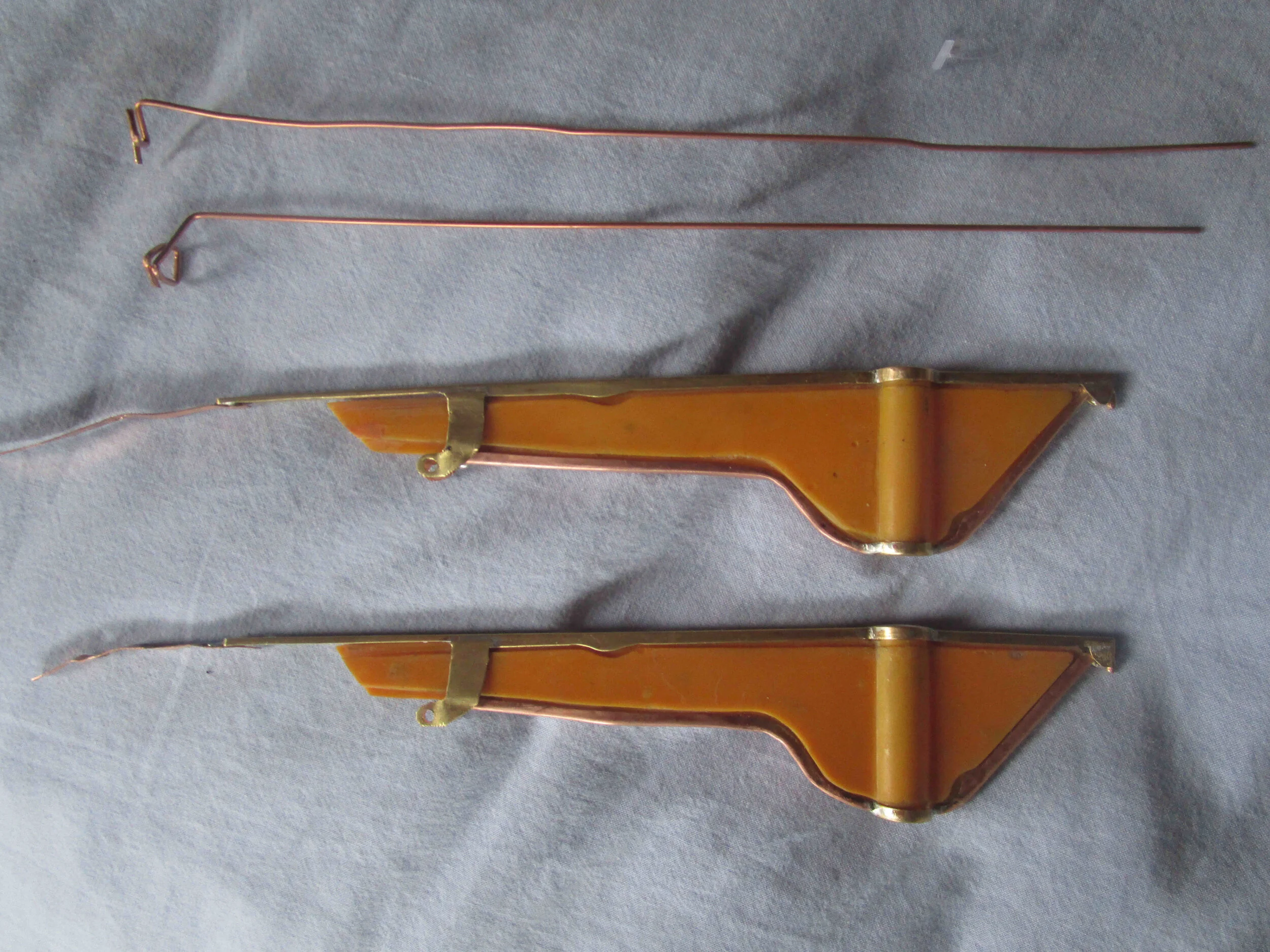 Completed fabricated arms and frames for SF80 type conversion