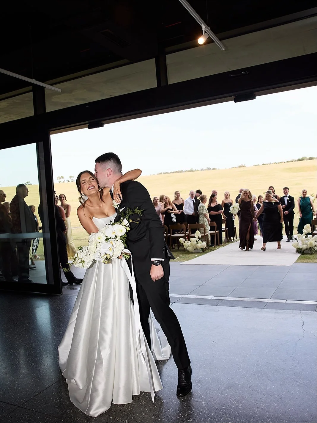 Run sheets that allocate time for actual celebrating are my fave.

Don&rsquo;t skip the celebratory hugs and go straight in to family portraits. 

Pause. Grab a drink. Steal a hug. And take a moment to soak in the fact you just said yes to a lifetime