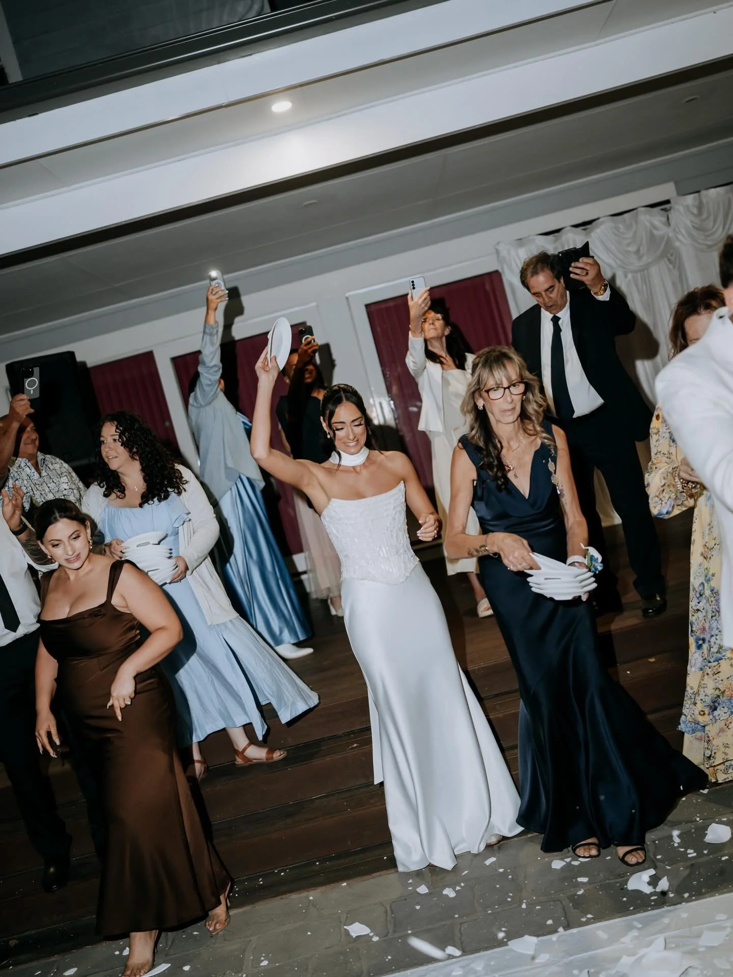 Greek plate smashing, shots and cocktails, lots of dancing, full hearts, beautiful speeches, tributes and dedications, ear-to-ear kind of smiles.

Helena and Ryland&rsquo;s day was all about atmosphere. And with numerous pockets of personalisation wh