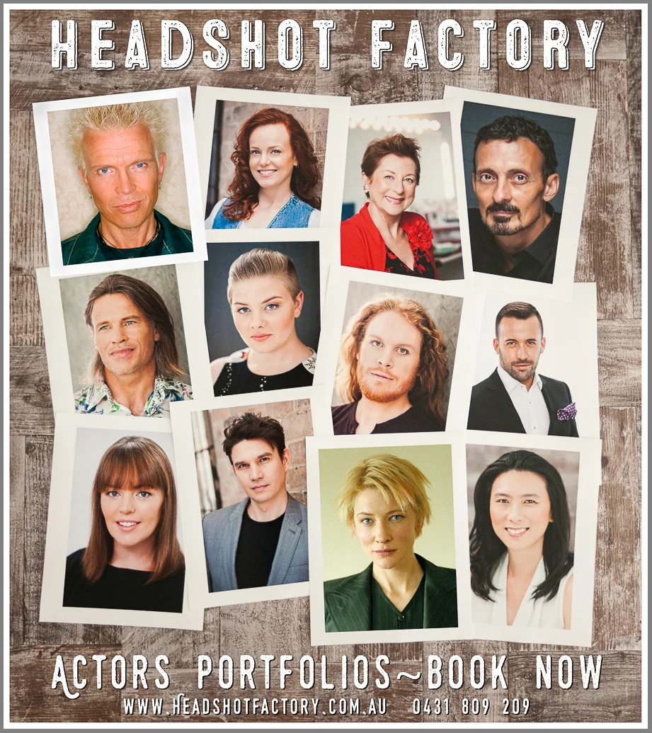 Some of the very cool and creative actors we've photographed at the studio here in Leichhardt ~ Sydney.