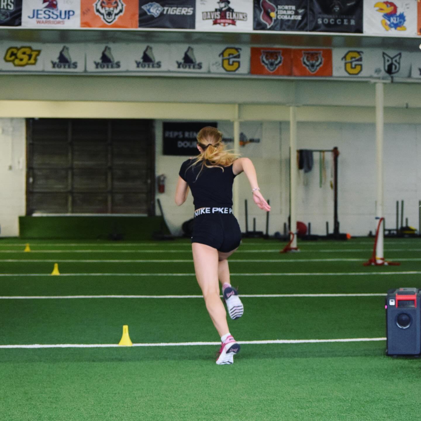 Testing. Part of our onboarding process includes 1-on-1 training culminating with a testing day before joining into groups.

This allows us to set a baseline and document imbalances, strength, and weaknesses for each athlete.

We continue to test spe