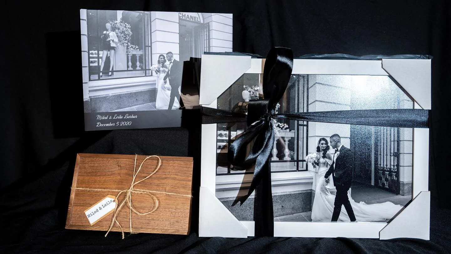 Always a great feeling to deliver wedding photos, albums and frames to clients 
#wedding #weddingmelbourne #usb #frame #weddingalbum #blackandwhite #chanel #personaltouch #paulorfaliphotography