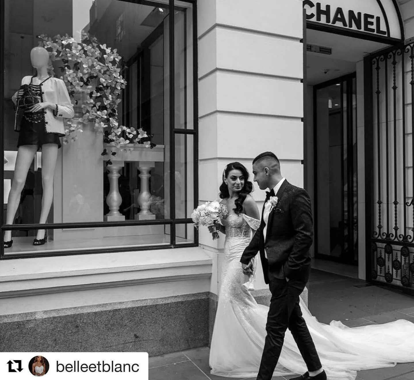 #Repost @belleetblanc with @get_repost
・・・
Our love is always in style &hearts;️ 
.
.
.
.
.
. 
#weddingdress #melbournebrides #melbourneweddings #modernbride #bridalmusings #bridaldress #melbournebride #melbournebridal #wedspiration #weddingdirectory