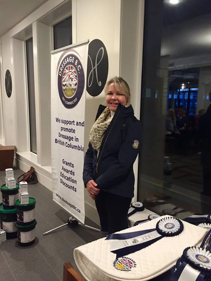 Dressage BC awards Rebecca Garrard Coach of the Year!