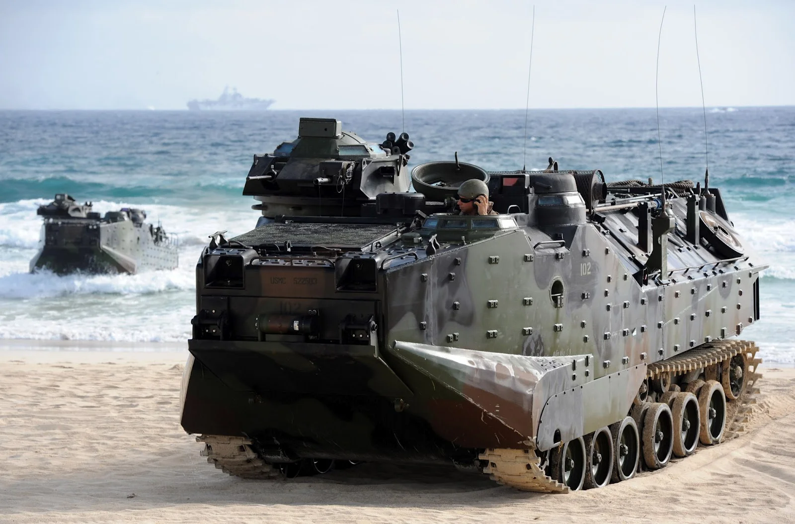 designed the installment of nuclear, biological, and chemical warfare protection in vehicles