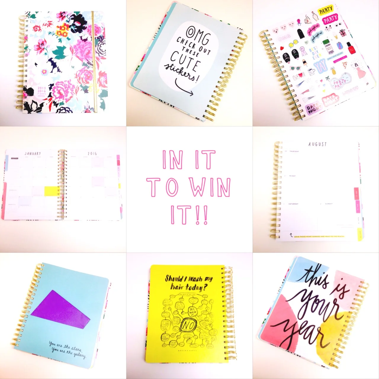 ban.do seventeen month agenda  *SPECIAL GIVEAWAY POST* 