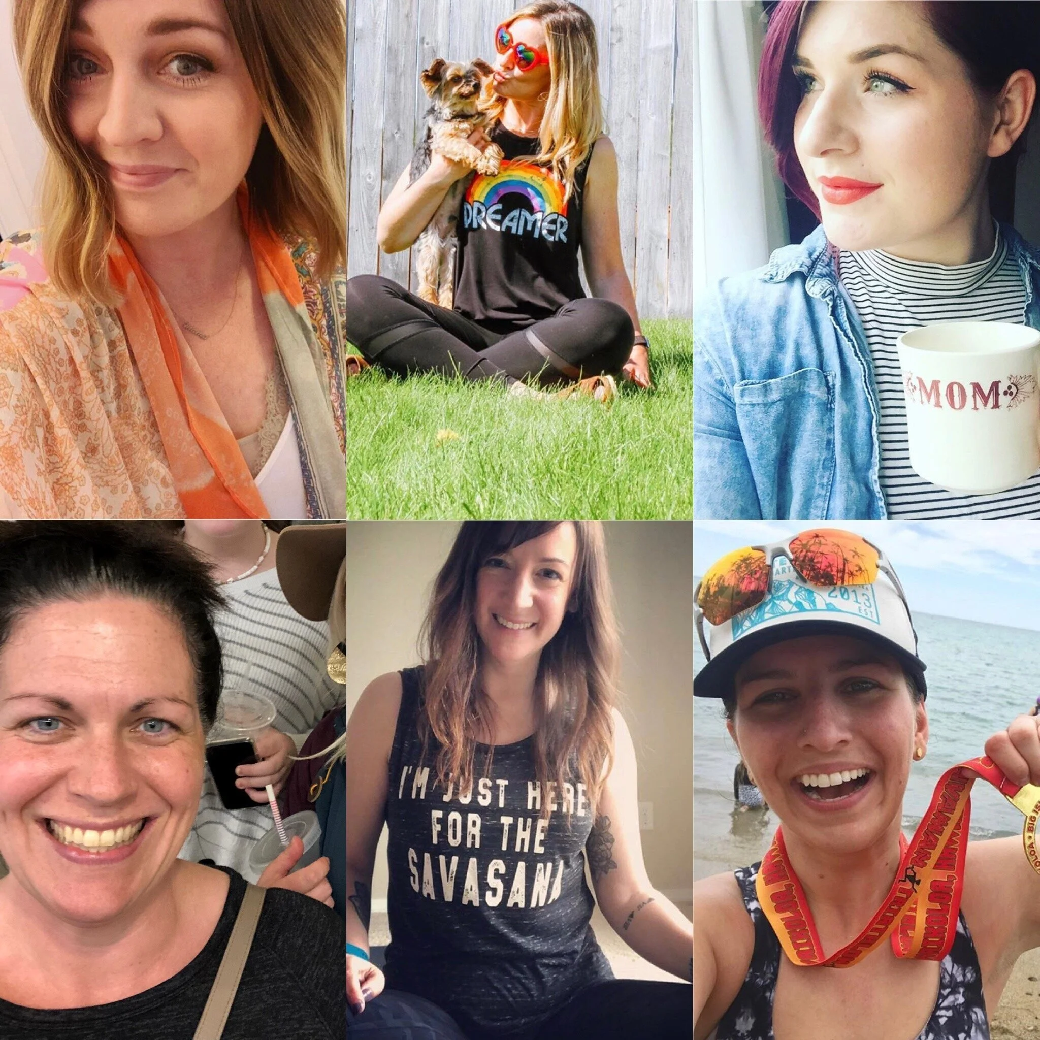 Left to right top to bottom: nancy sellers, sarah van abel, alicia reando, stephanie wright, amanda loy, brenda lester shop their sites here