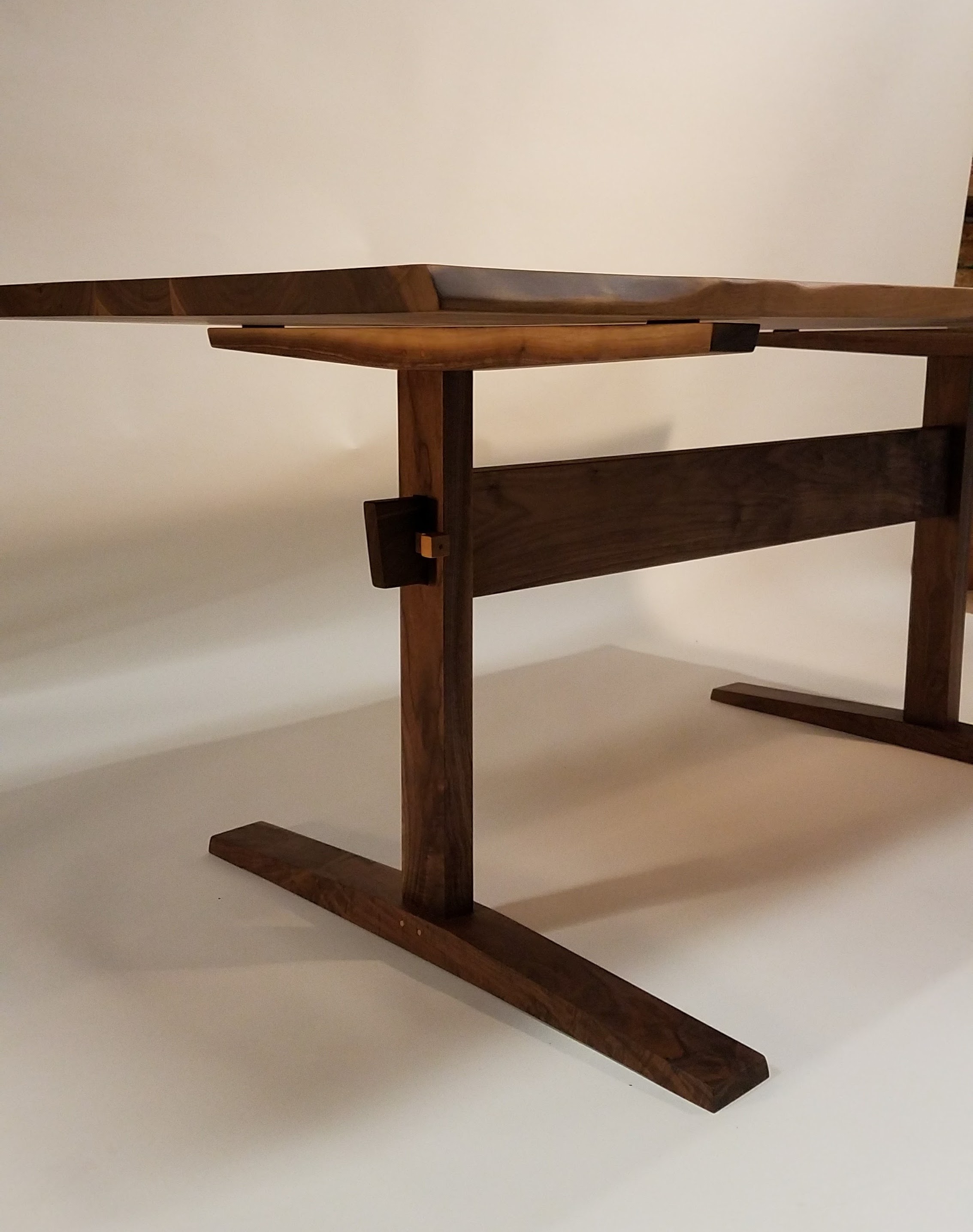 Walnut Trestle Table