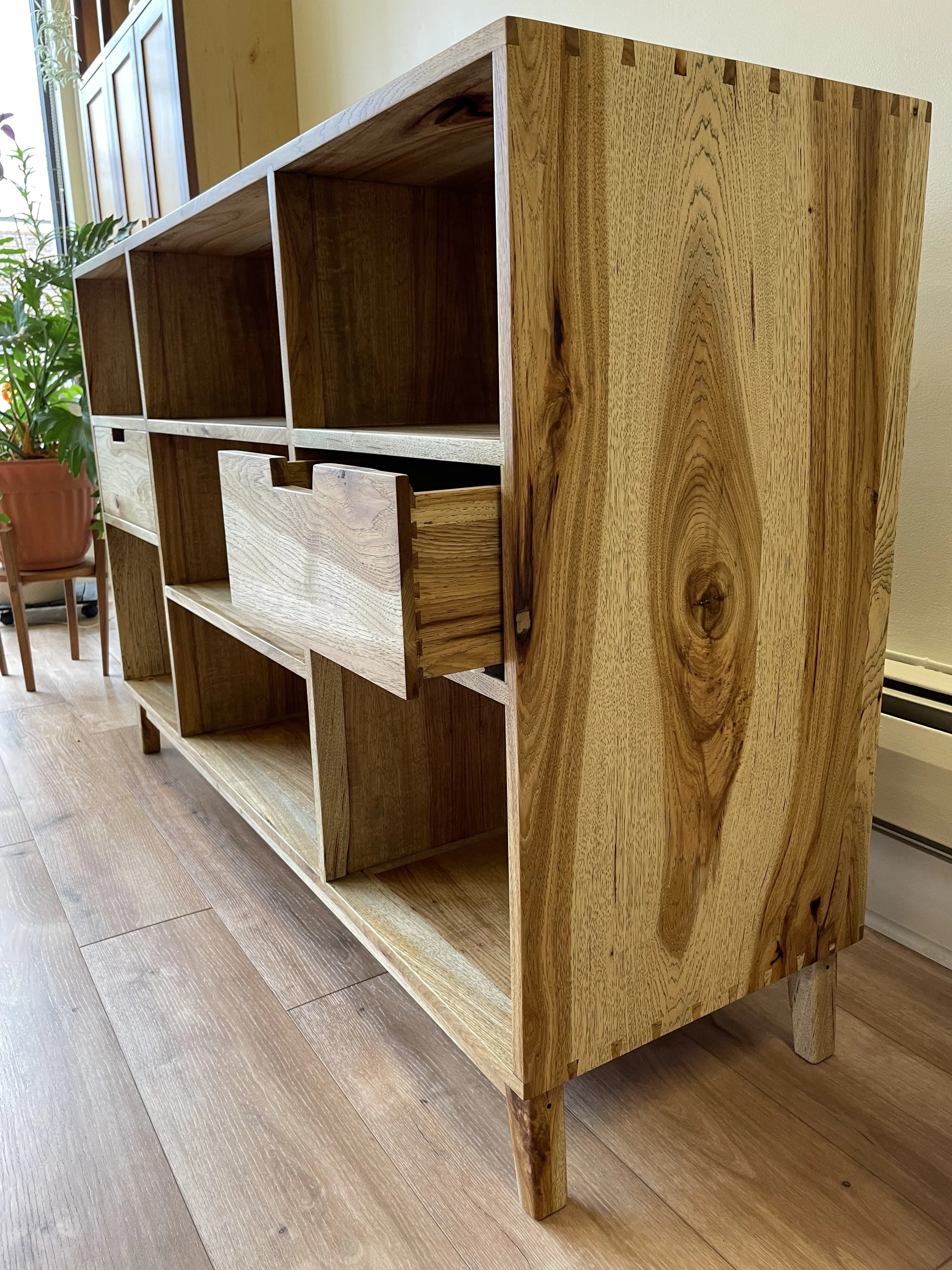 HIckory Stero Cabinet