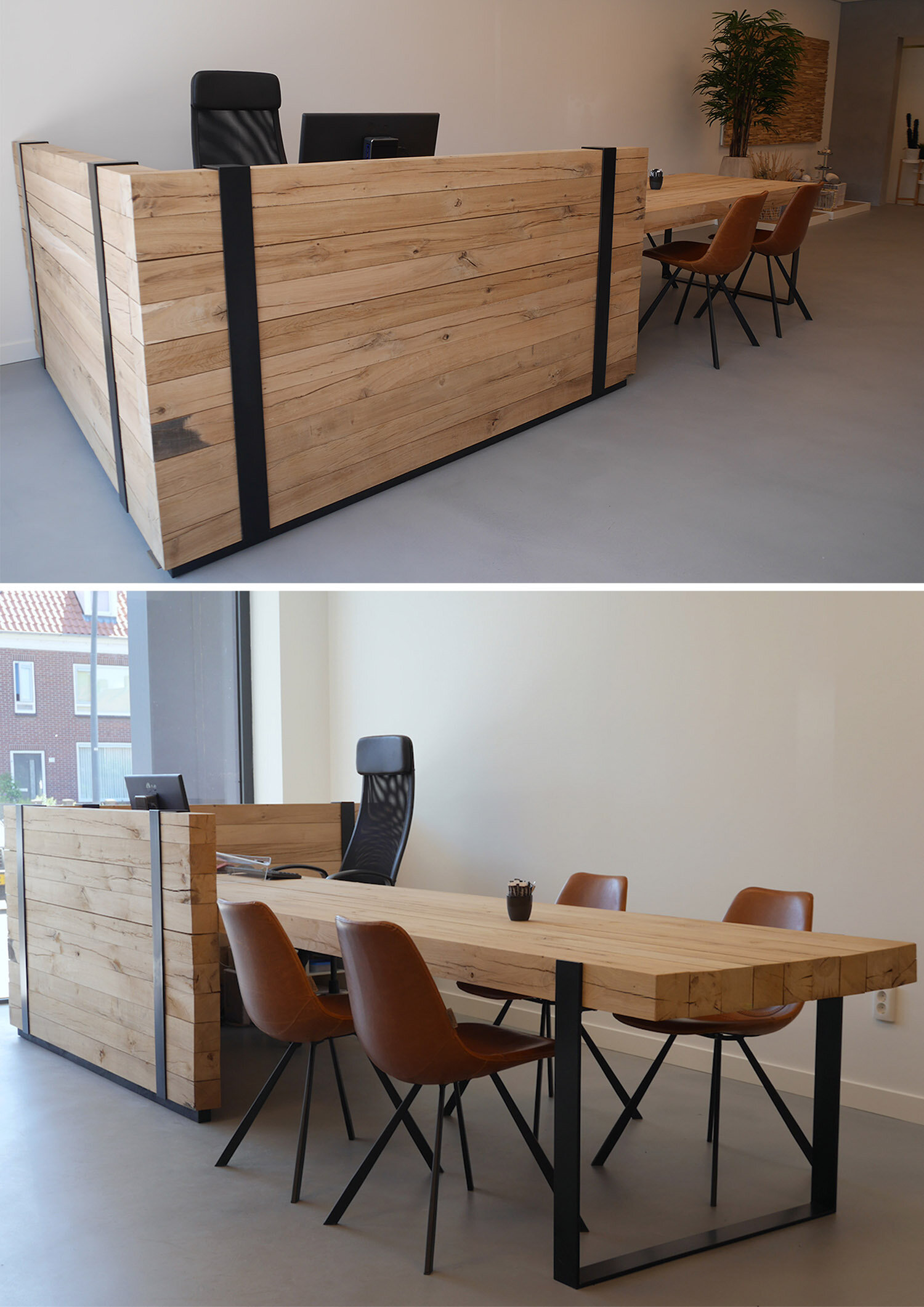 desk / table for customers in one