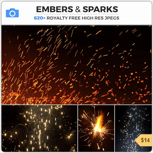 EmbersSparksFireParticles