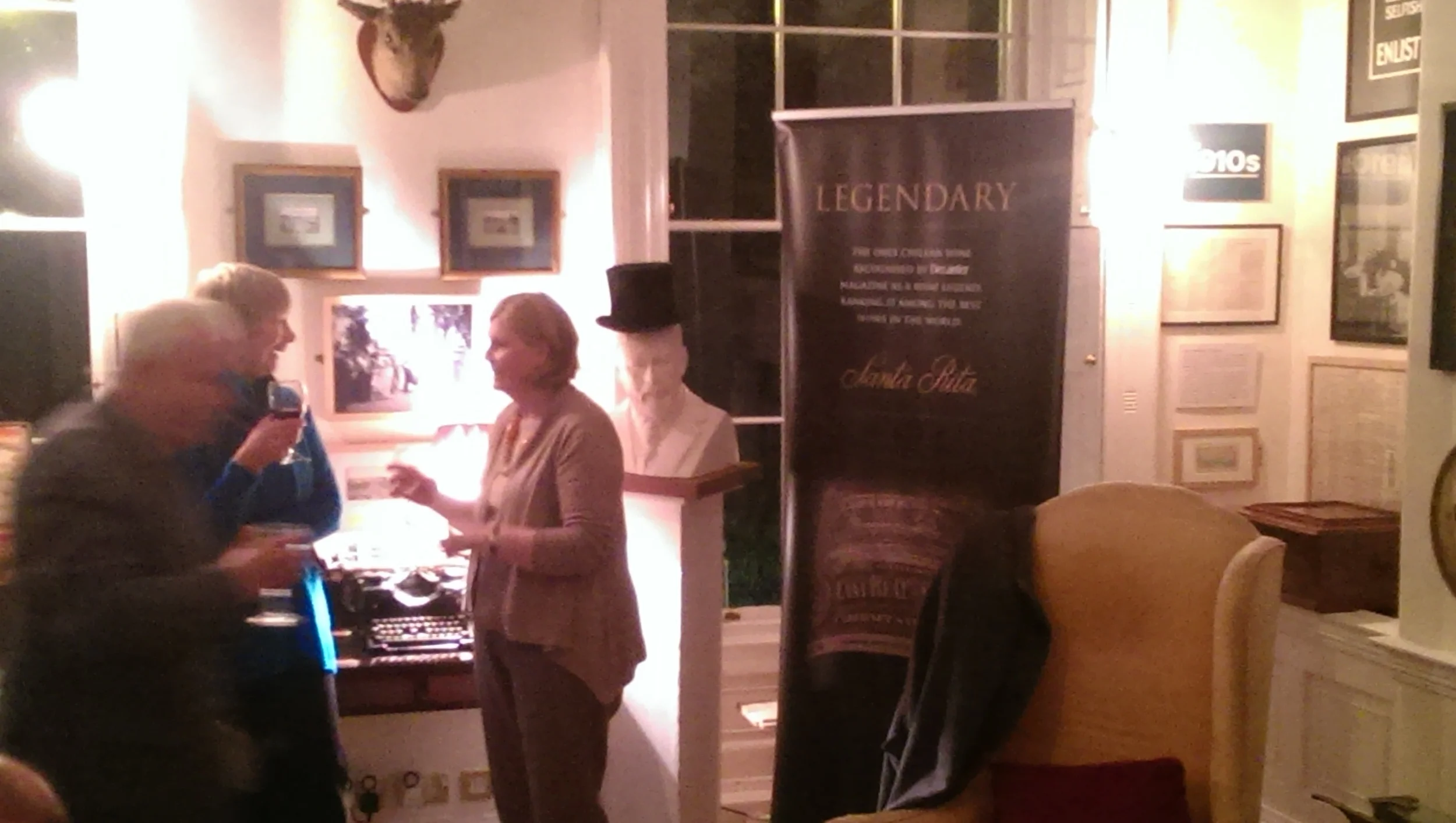 Visitors in the Front Room