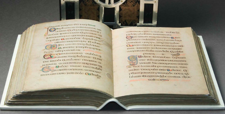 The 9th century dating of the book coincides with successive Viking raids on Iona. Around this time the monks relocated to the monastery in Kells, perhaps Kells the home of Ireland`s finest treasure | Boyne Valley