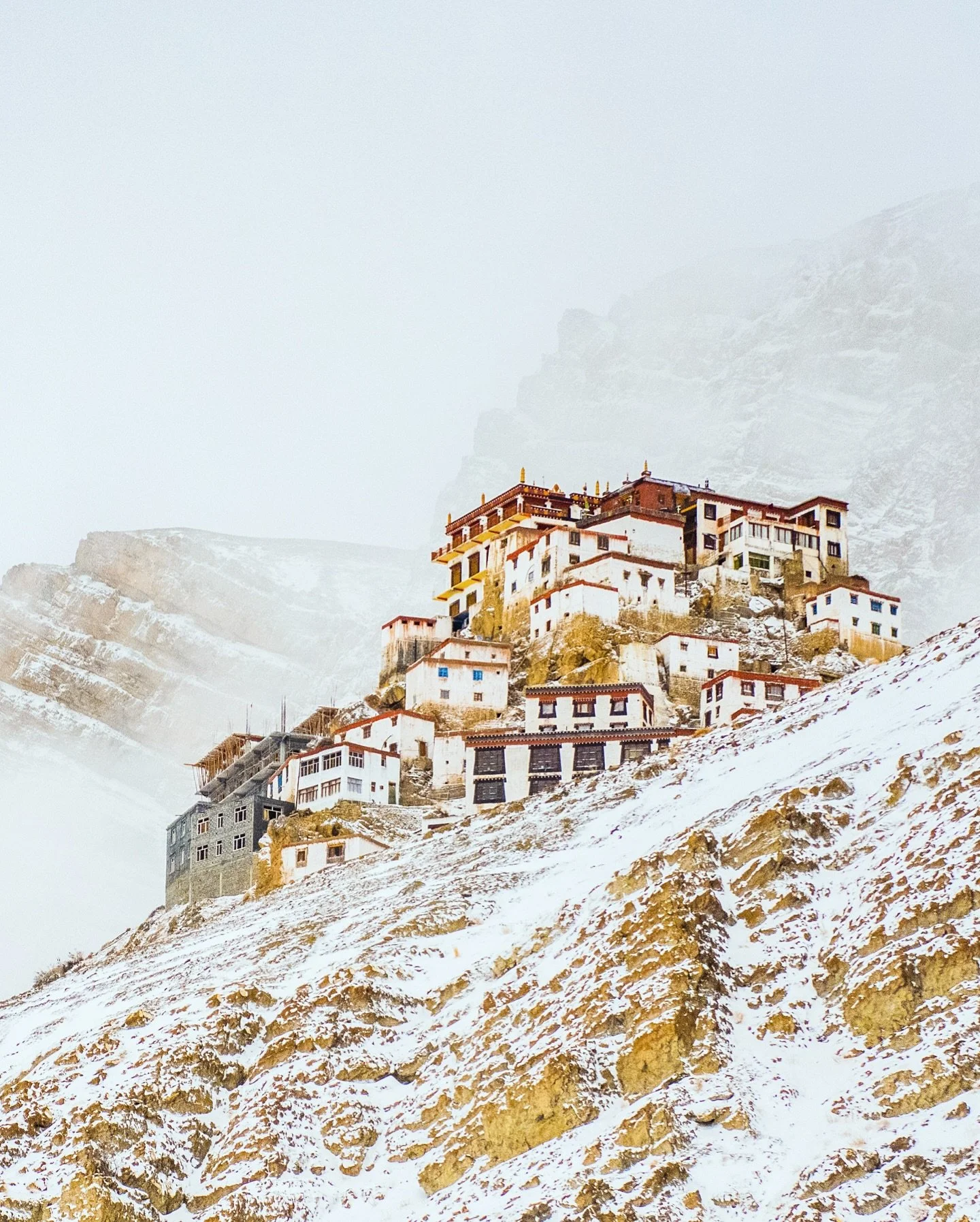 The beauty of this monastery mesmerized me every time I drove up to my field site in the upper Himalaya, where I worked on a story about snow leopards. It&rsquo;s easy to spot this iconic Key Gompa&mdash;a Tibetan Buddhist monastery on a hilltop next