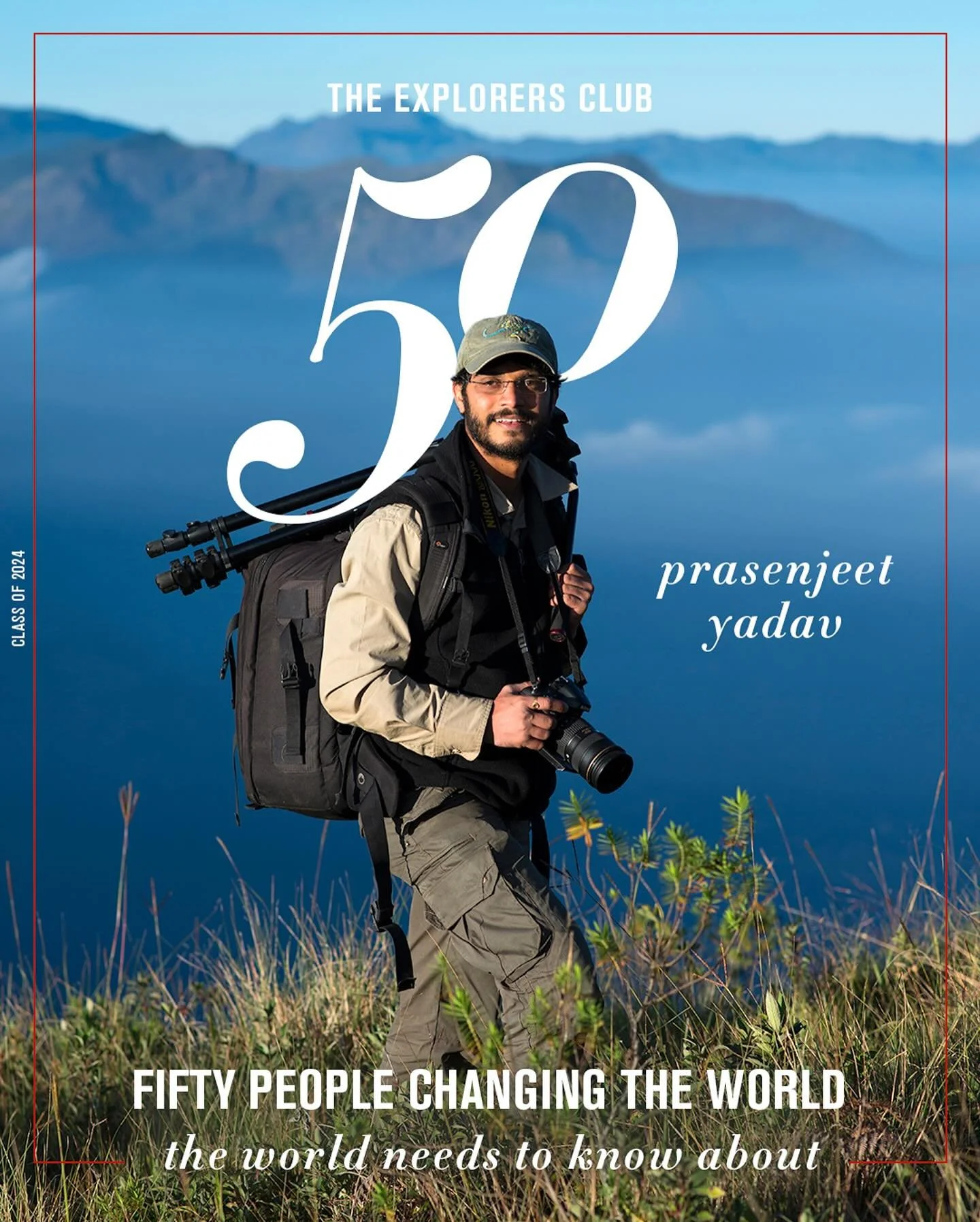 I am #honored to be named to the 2024 class of The Explorers Club 50; Fifty People Changing the World that the World Needs to Know About.

Each year, the EC50 recognizes fifty extraordinary people who are doing remarkable work to promote science and 