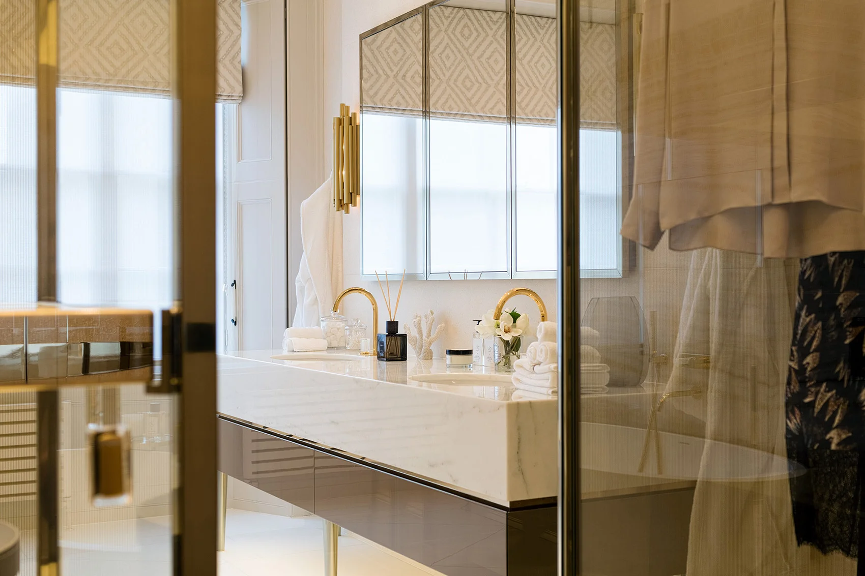 Master Bathroom from the Dressing Room