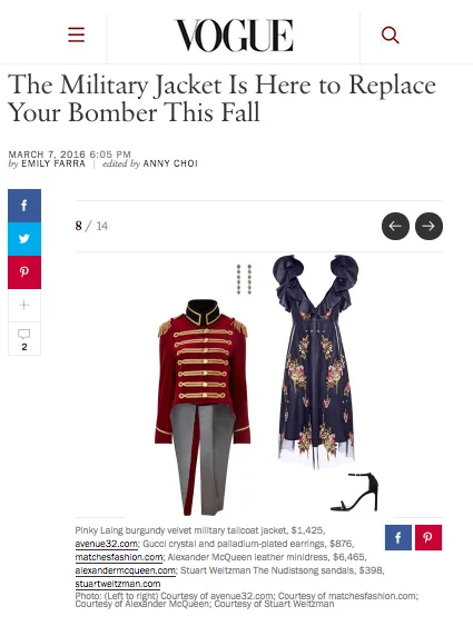 Vogue.com 2016