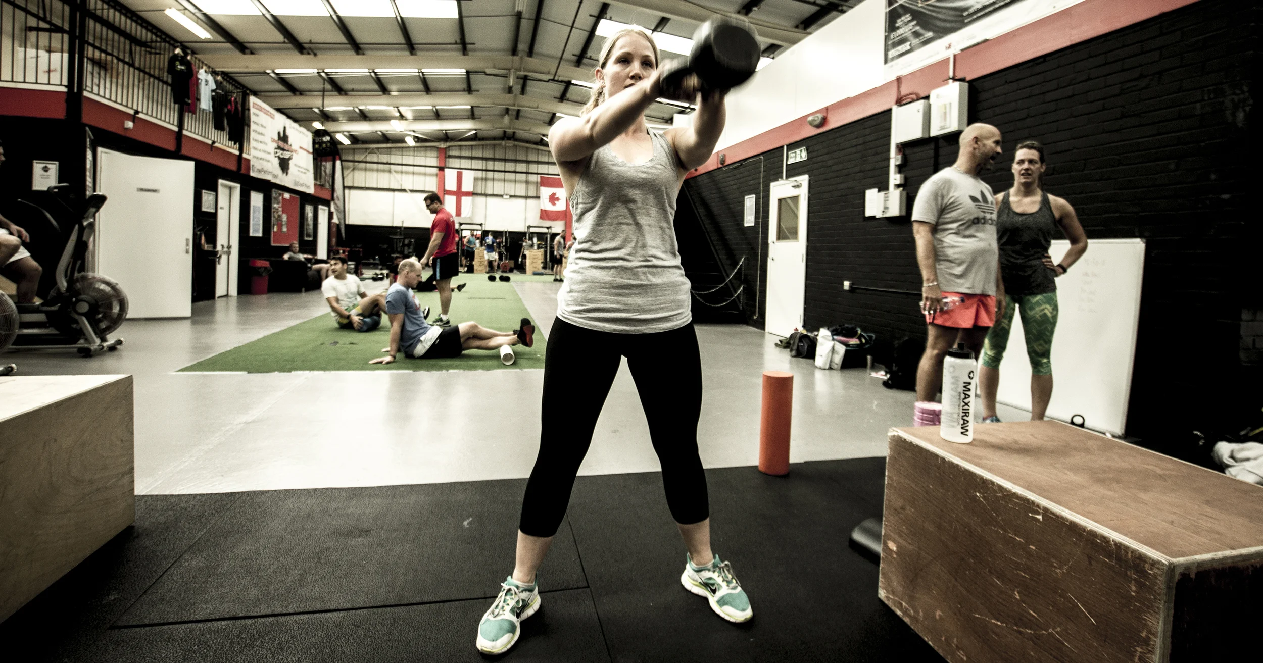 CrossFit Bedford workouts with Kettlebell