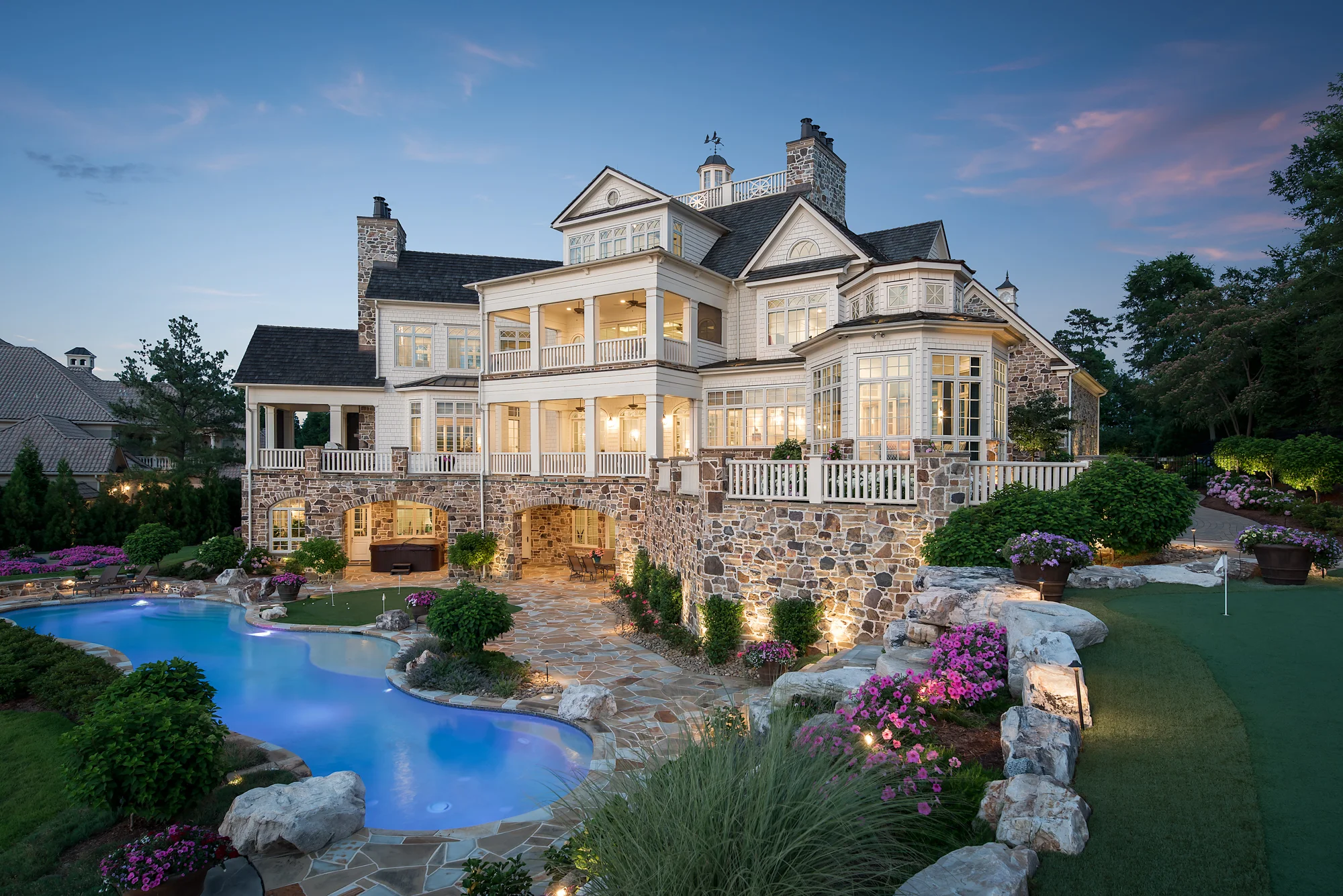 Lake Norman luxury home photographer