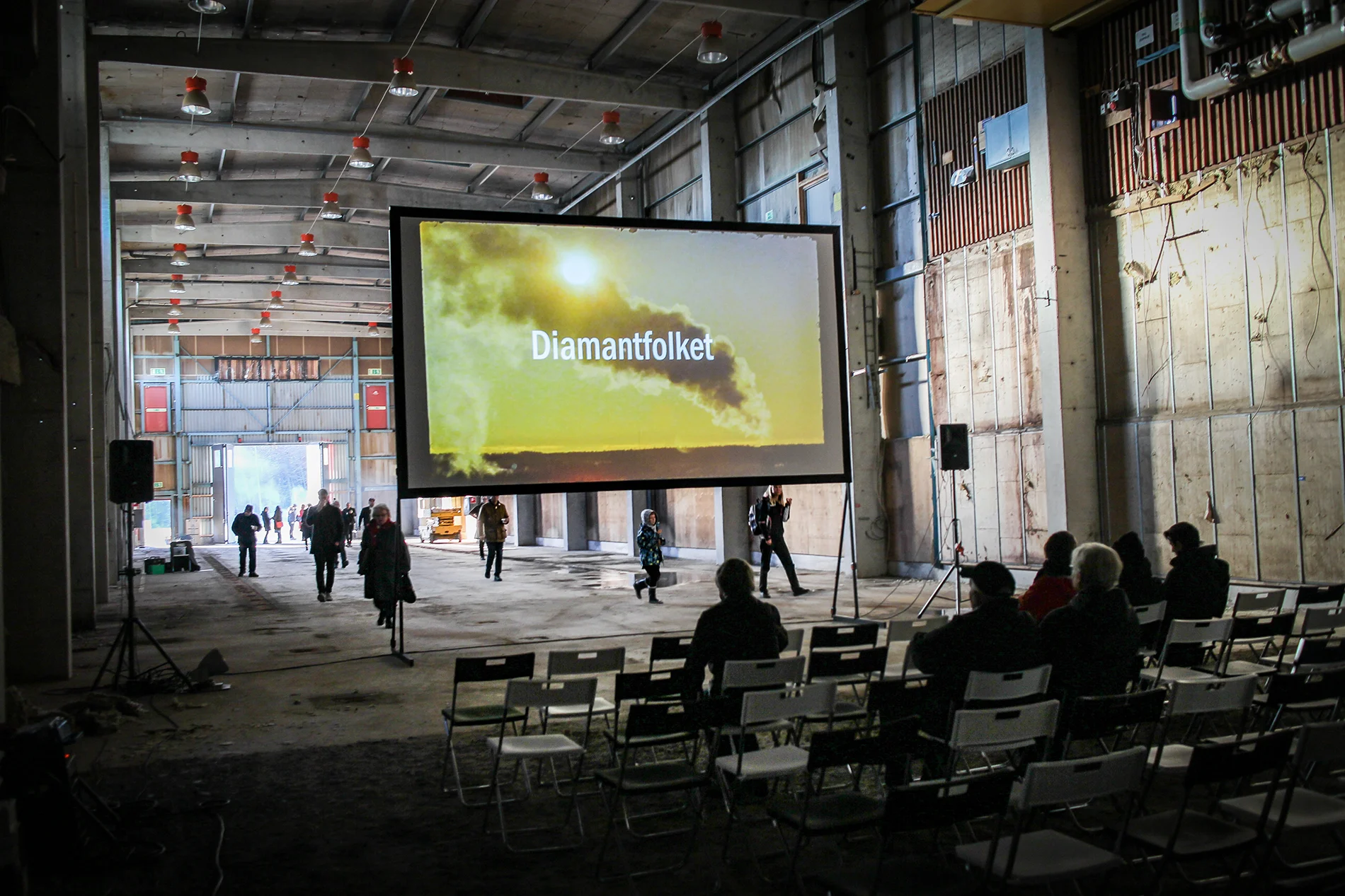 Diamond People screening in Holmsund