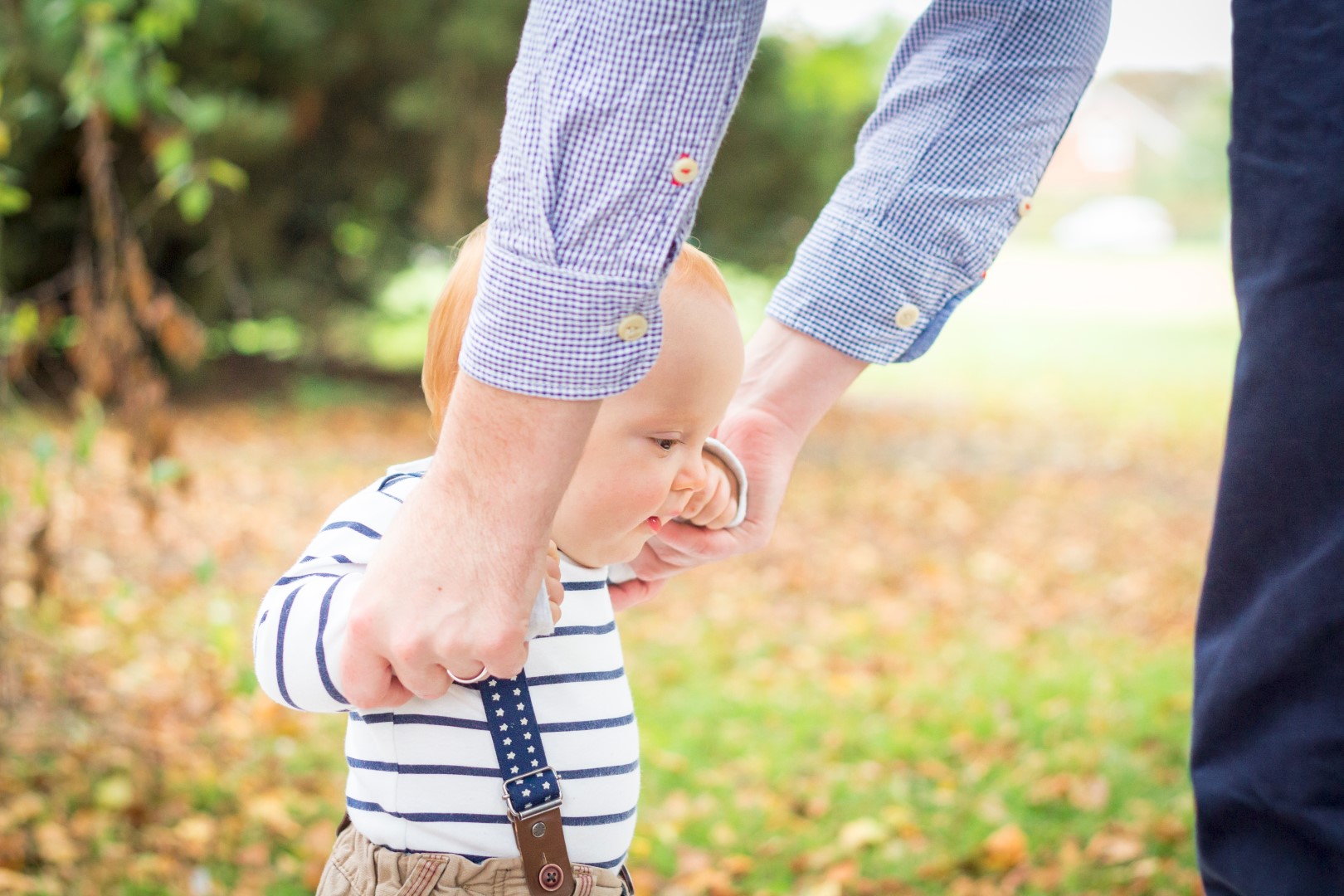 Learning to walk in the park!
