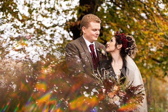 By now our weddings have taken us to all sorts of places for portrait sessions - however, a haunted hospital wing of a 19th century castle is a new one for us!

Hazel and Chris - congratulations! We had such an amazing time photographing your super s