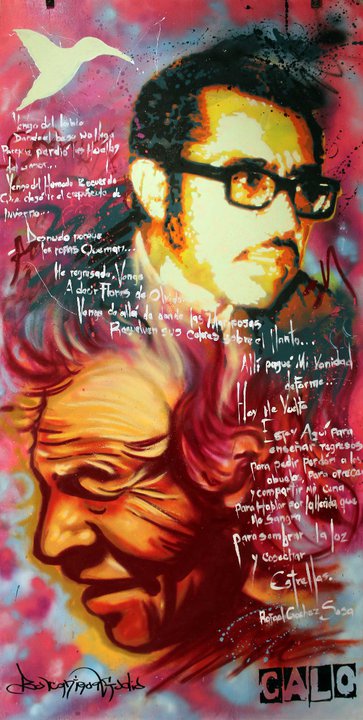 "Graffiti y letras" art show
