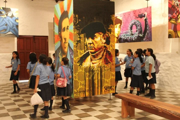 "Graffiti y letras" art show