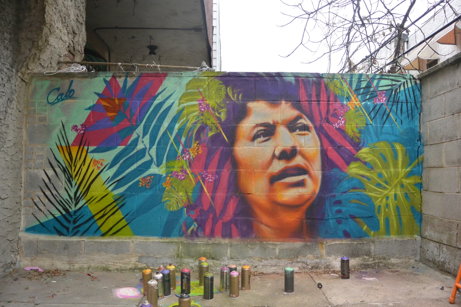 Homenaje a Berta Cáceres