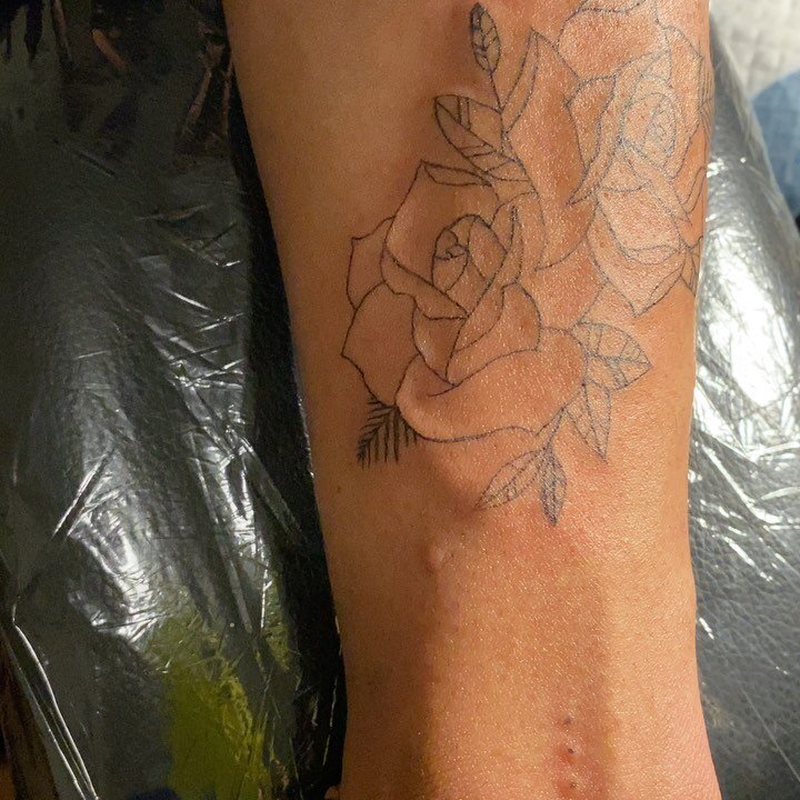 #rosetattoo for my brother @dilop3z #tattoo
