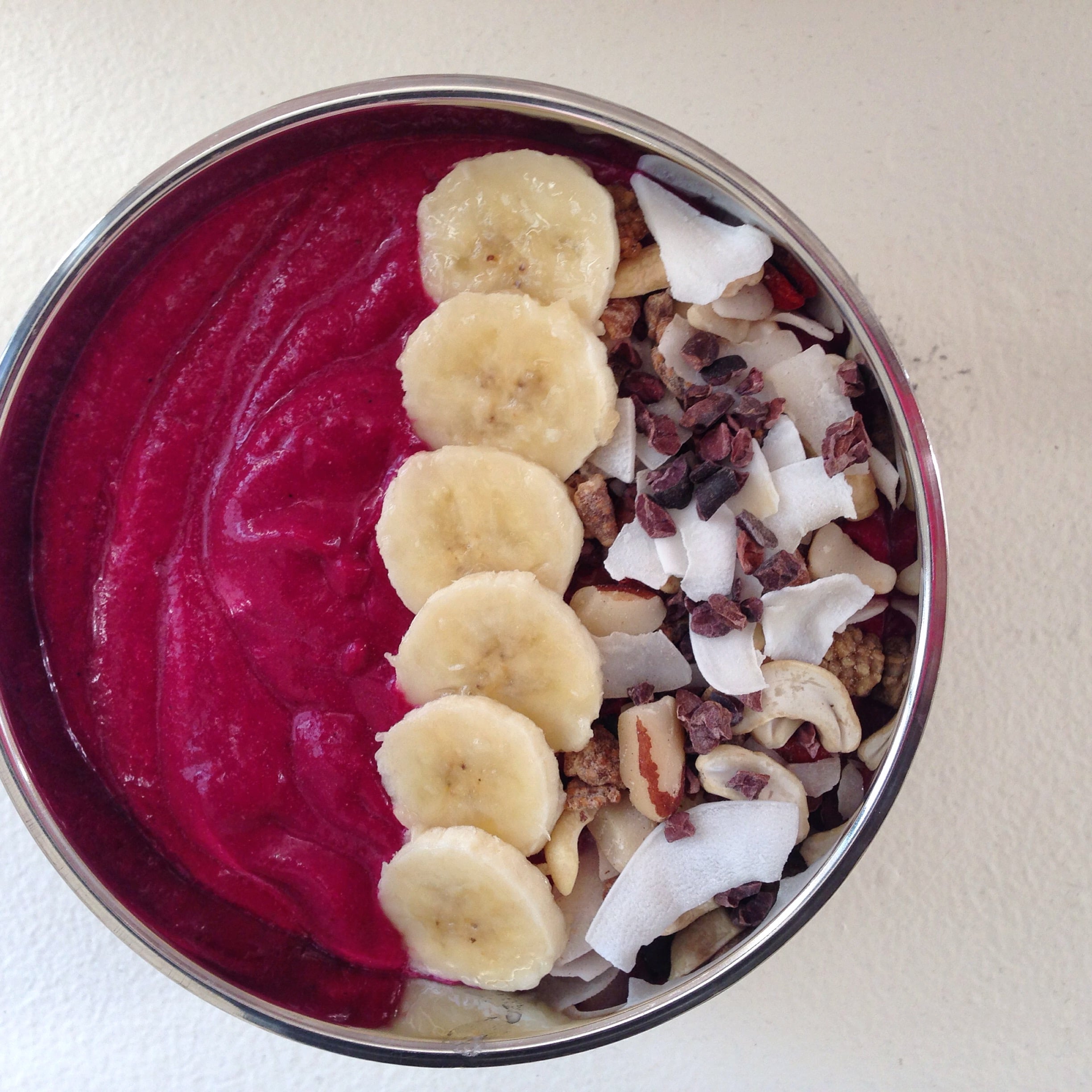 secret-ingredient tropical smoothie bowl