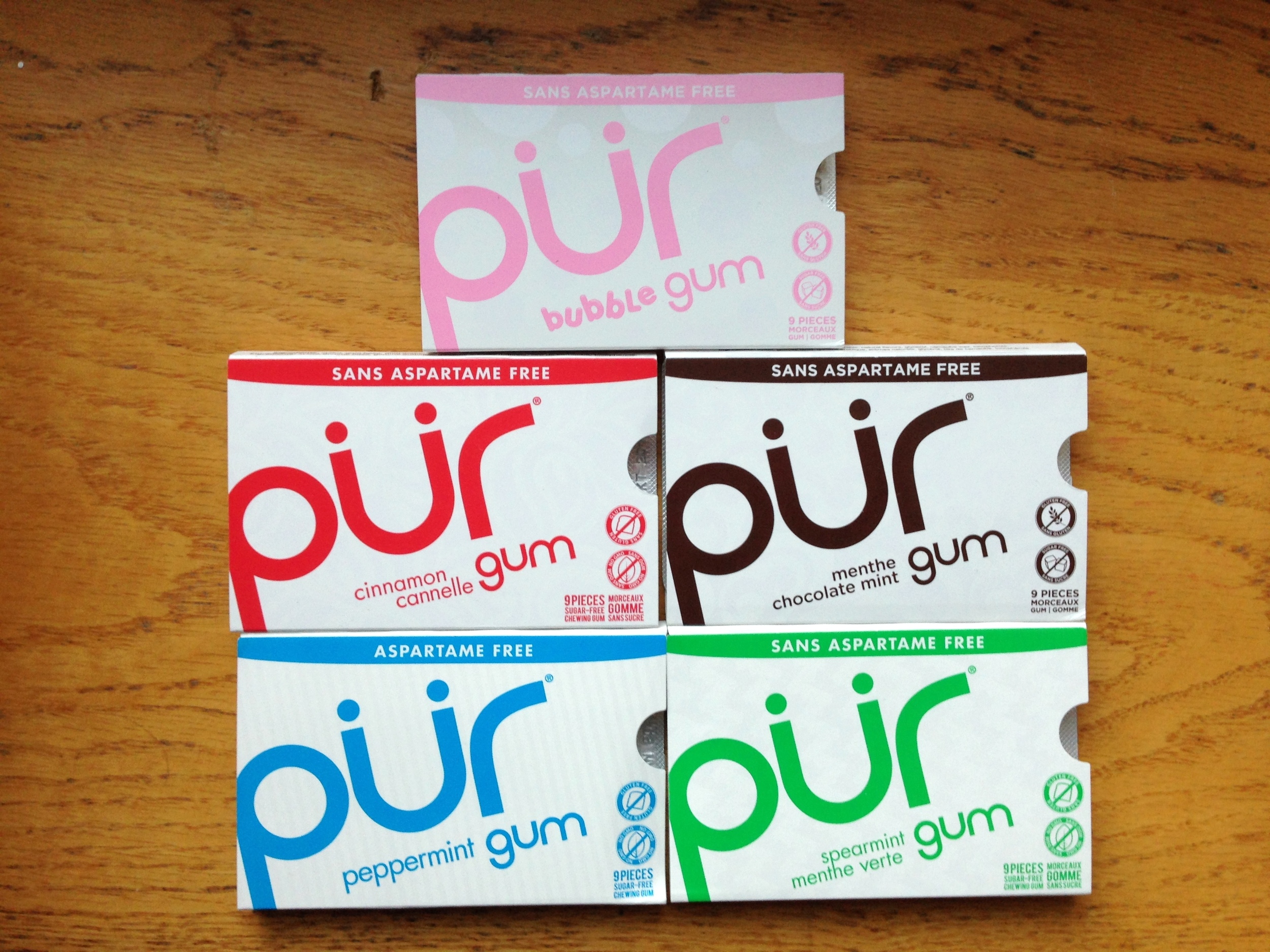 saying bye to weird ingredients with PUR gum — NANCY CHEN