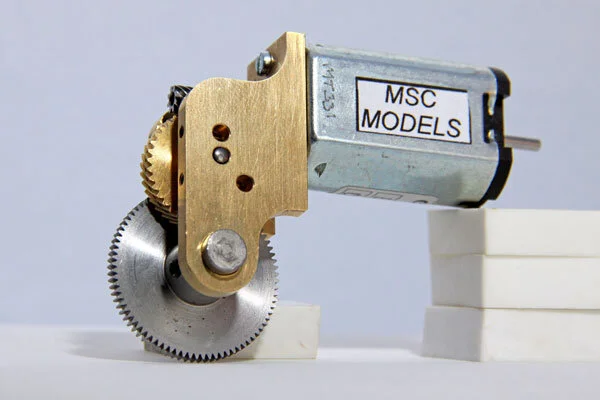 MT3 Helical: 3 Stage 30:1 motor gearbox unit