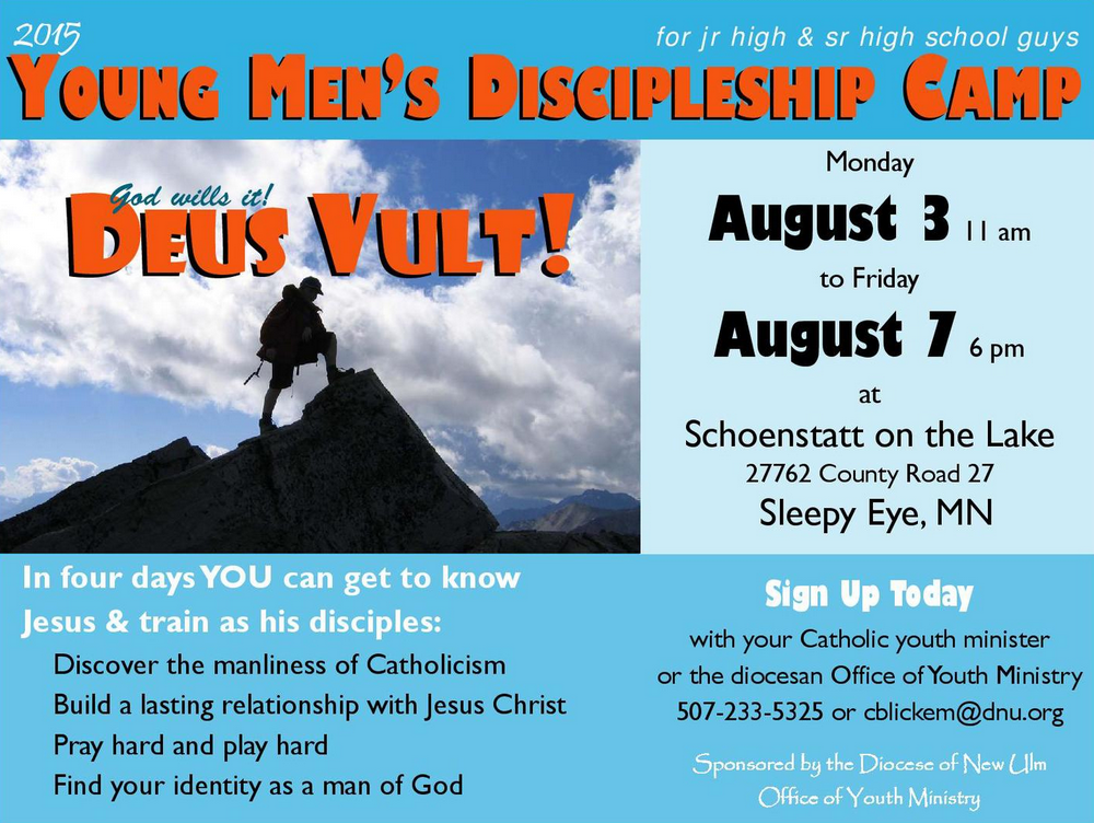 Young Men's Discipleship Camp