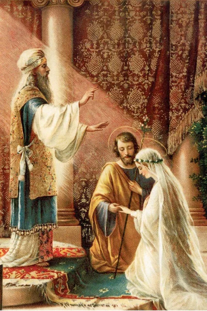 The marriage of Mary and Joseph