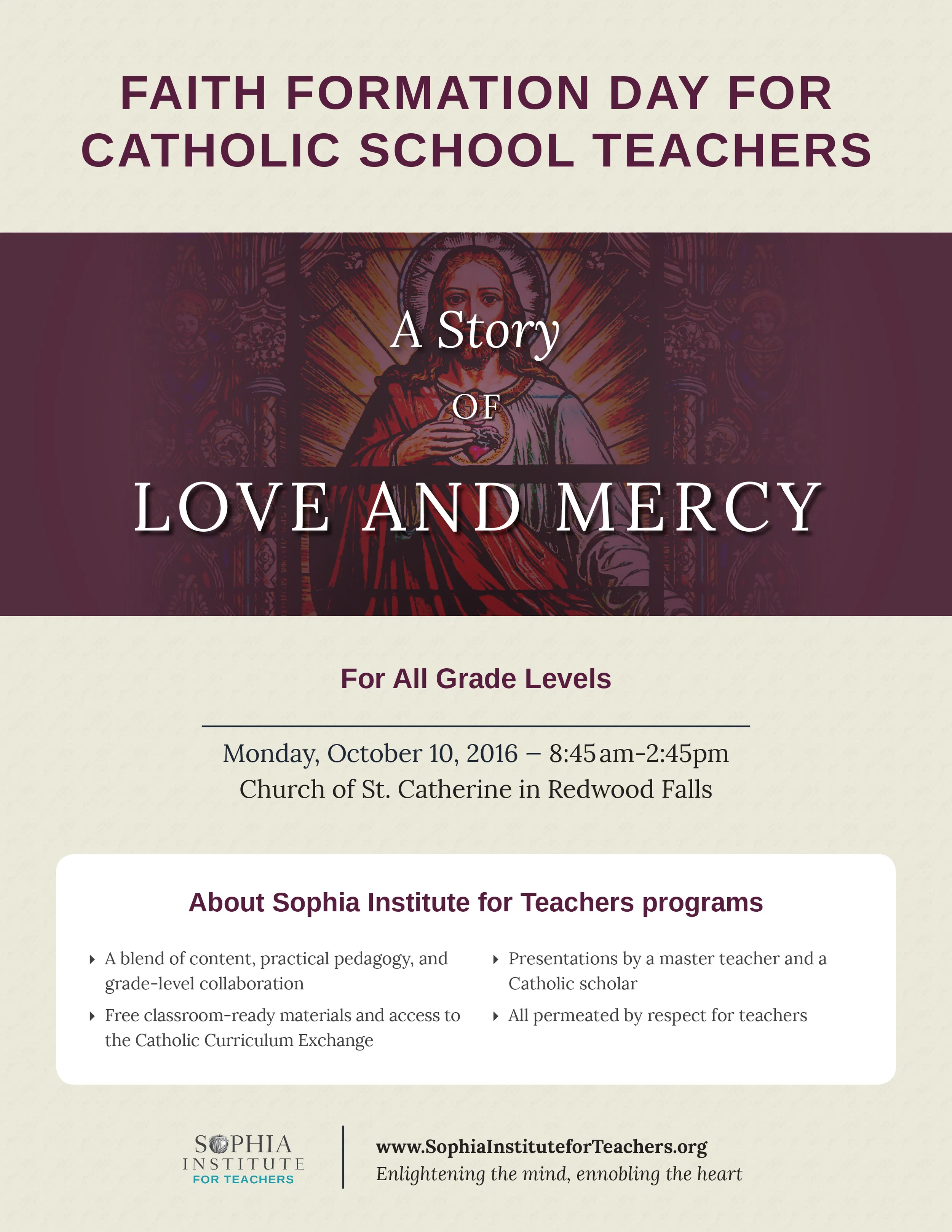 Faith Formation Day for Schools